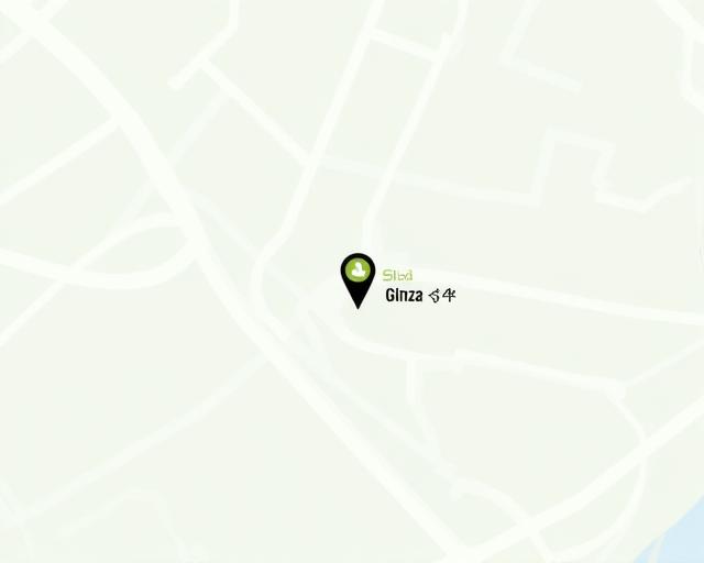 Kōkai Green 銀座ストアの所在地を示す地図